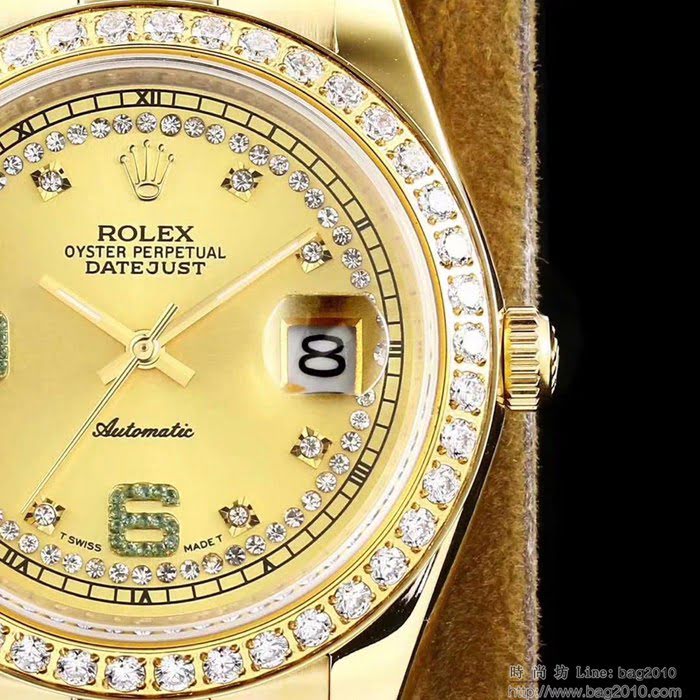ROLEX勞力士 最新日誌款 複刻正品 鑽石刻度錶盤 高端系列 男士腕表 超強防水  wssb5050